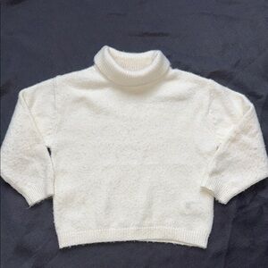 Zara kids boys Cream Turtleneck Sweater 2-3 years